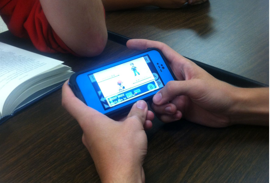 Pokémon, from 1998, is still making games, and Arrowhead students play for fun on hand-held devices.