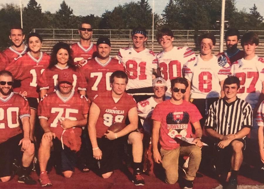 Teachers Outplay Students in Homecoming Week Football Game