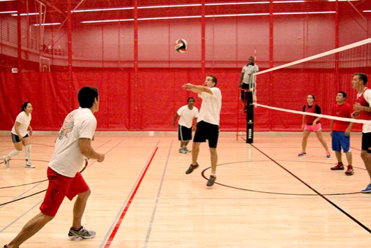 Intramural sports create healthy release