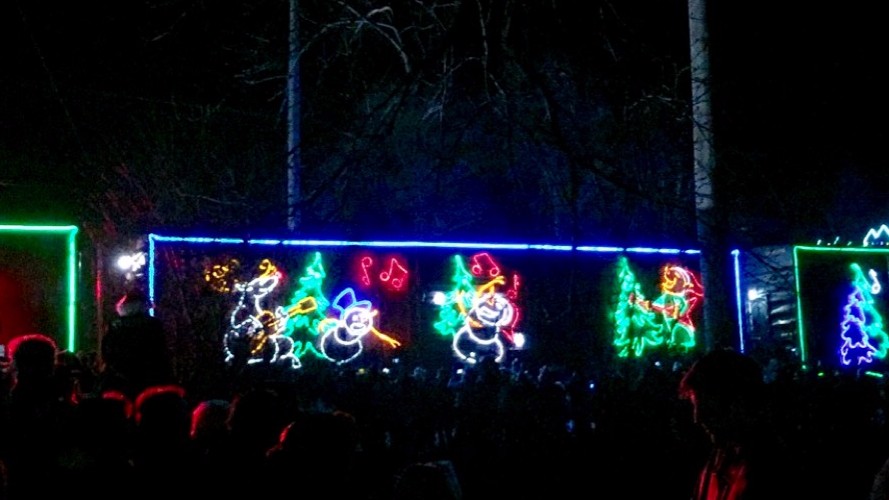 Annual Holiday Train Arrives in Hartland