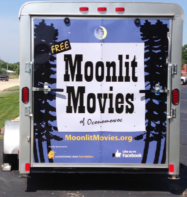 Moonlit Movies Provide Family/Friends with an Inexpensive Night Event