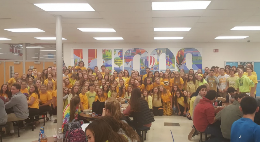 AHS Students Wear Yellow on November 10th in Remembrance of AHS Student Katie Romenesko After Losing Her Battle Against Leukemia On Friday.