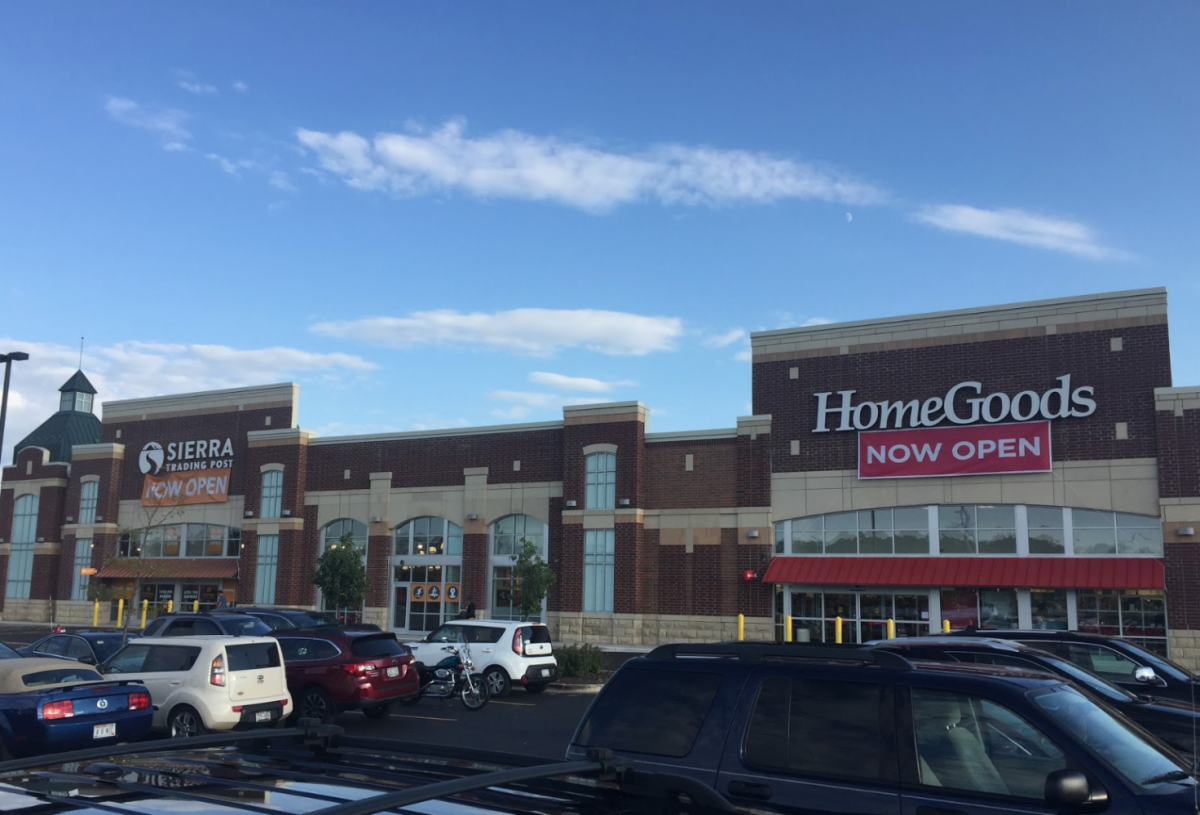 HomeGoods and Sierra Trading Post Located in the Shoppes at Nagawika. 