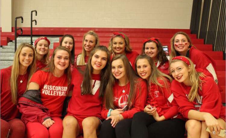 2017 Arrowhead girls varsity volleyball team.