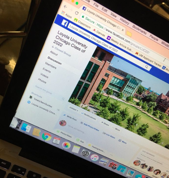Facebook page for a 2022 school.