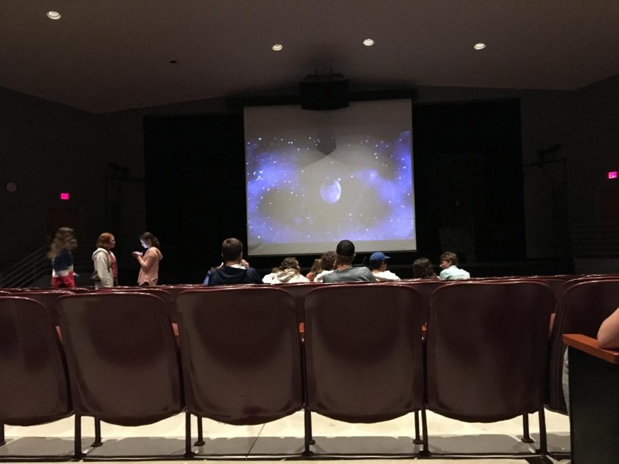 North Campus Theater on Homecoming Movie Night