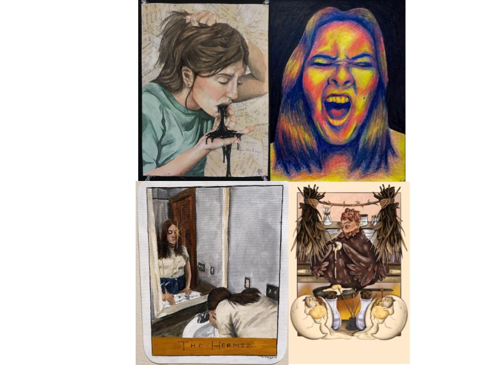 Four Arrowhead Students Featured in UW-Parkside Art Show