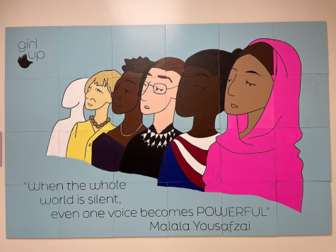Girl Up Creates Mural in NC Commons